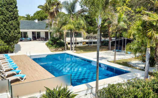 Villa Anna contemporary villa with coastline views in Las Chapas.