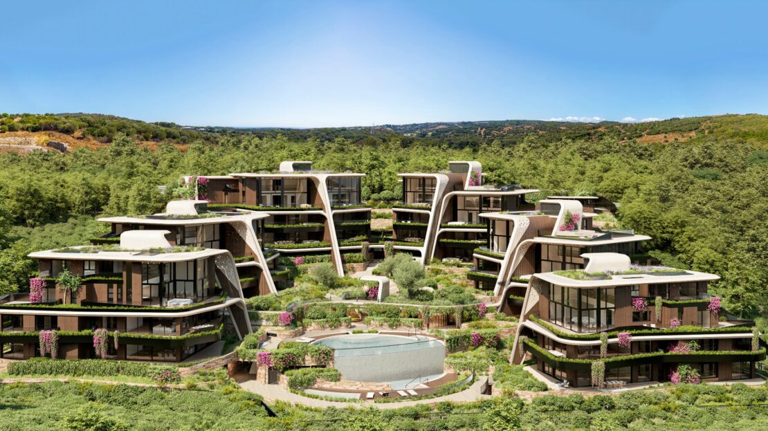 Sphere Sotogrande residences with panoramic views and luxury amenities.