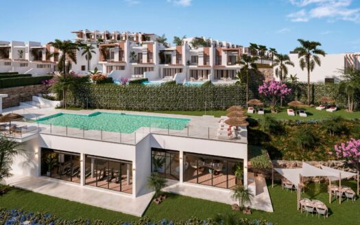Soleia Living Chaparral Mijas , luxury townhouses in Costa del Sol, sea view properties