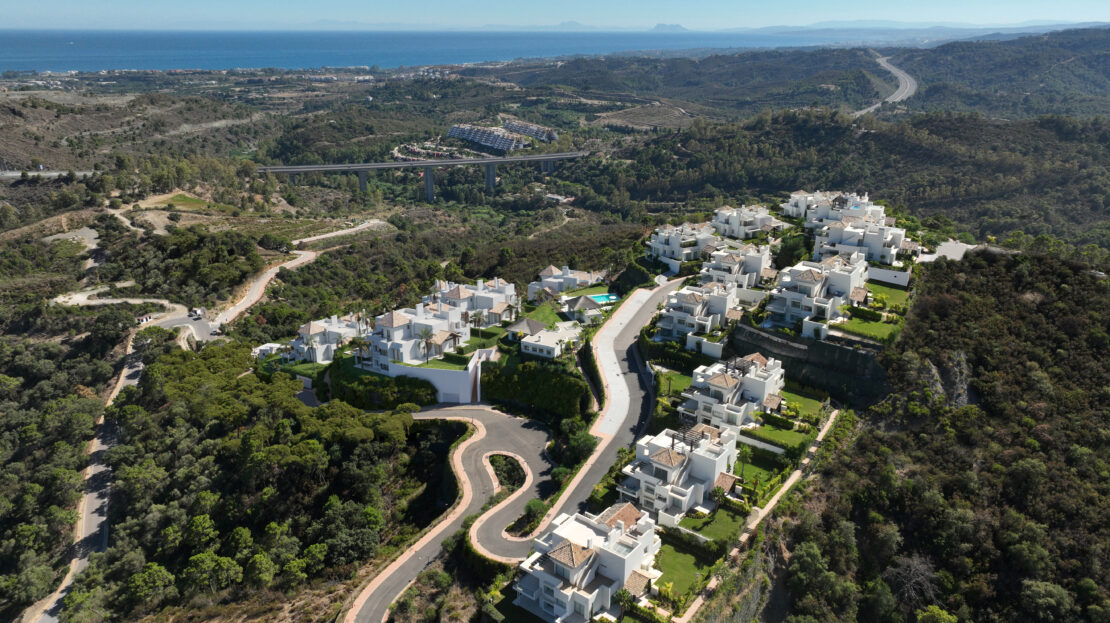 Marbella Club Hills apartments overlooking the Mediterranean Sea